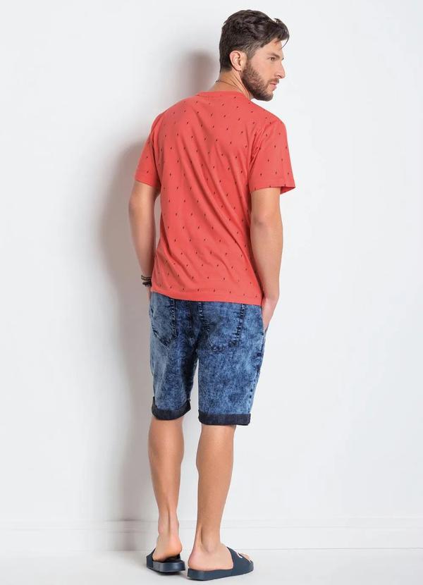 Outlet - Bermuda Saruel Jeans com Amarração 4