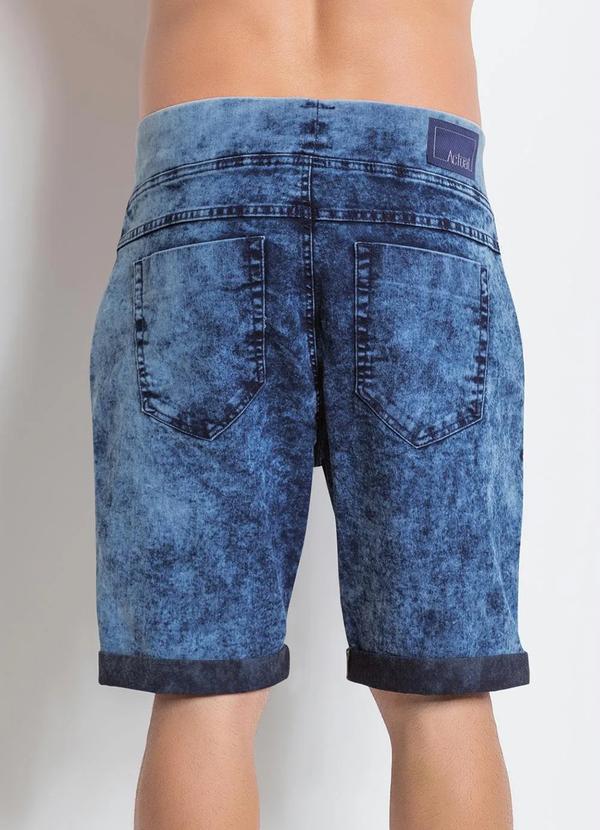 Outlet - Bermuda Saruel Jeans com Amarração 6