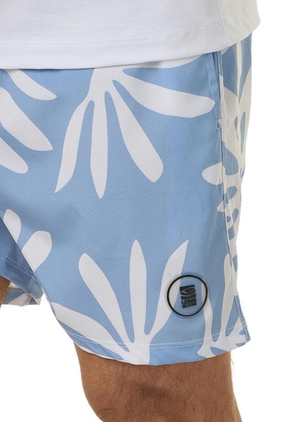 Long Insland - Bermuda Sublimada Tactel Flow Azul 3