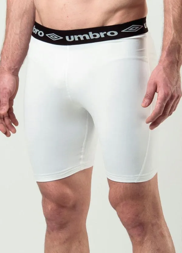 Umbro - Bermuda Térmica Umbro Diamond New Branca 3