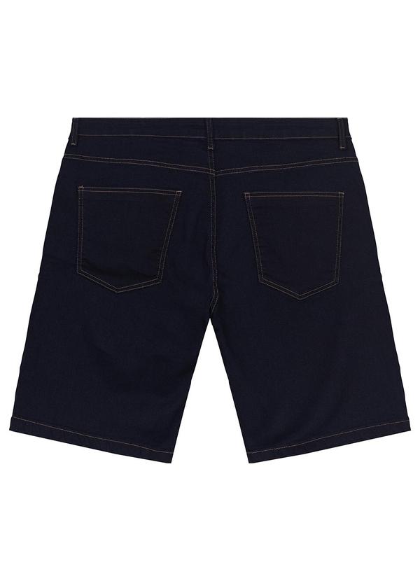 Malwee - Bermuda Tradicional em Jeans Stretch Plus Azul Es 4
