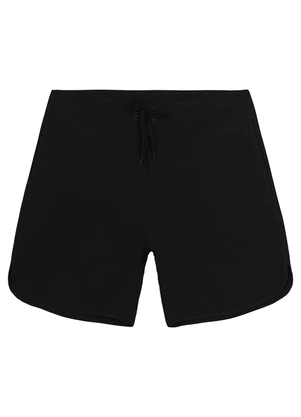 Malwee - Bermuda Tradicional em Microfibra Preto - MALWEE