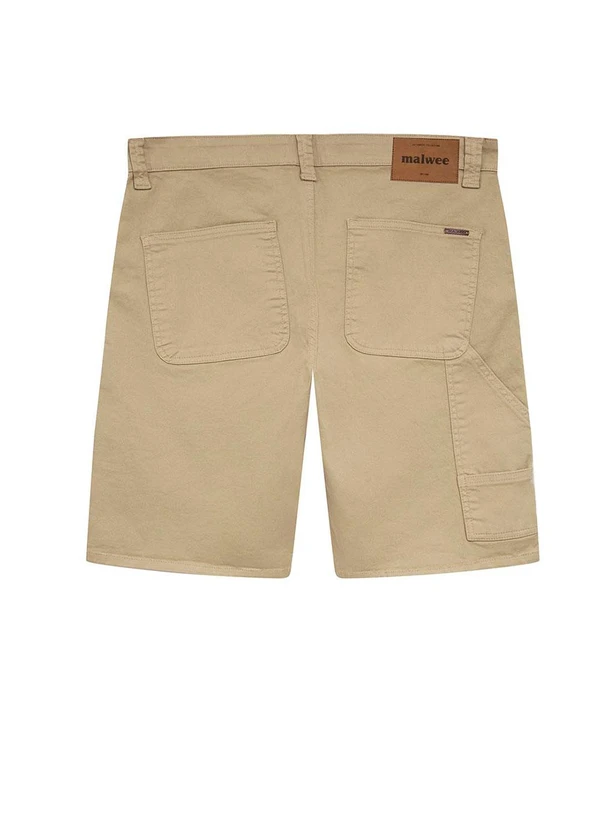 Malwee - Bermuda Tradicional em Sarja Areia 2