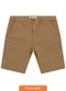Malwee - Bermuda Tradicional em Sarja Stretch Plus Preto - variação: Bege