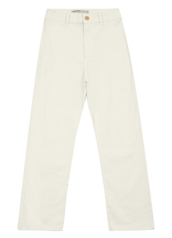 Malwee - Bermuda Tradicional em Sarja Stretch Plus Off Whi 6