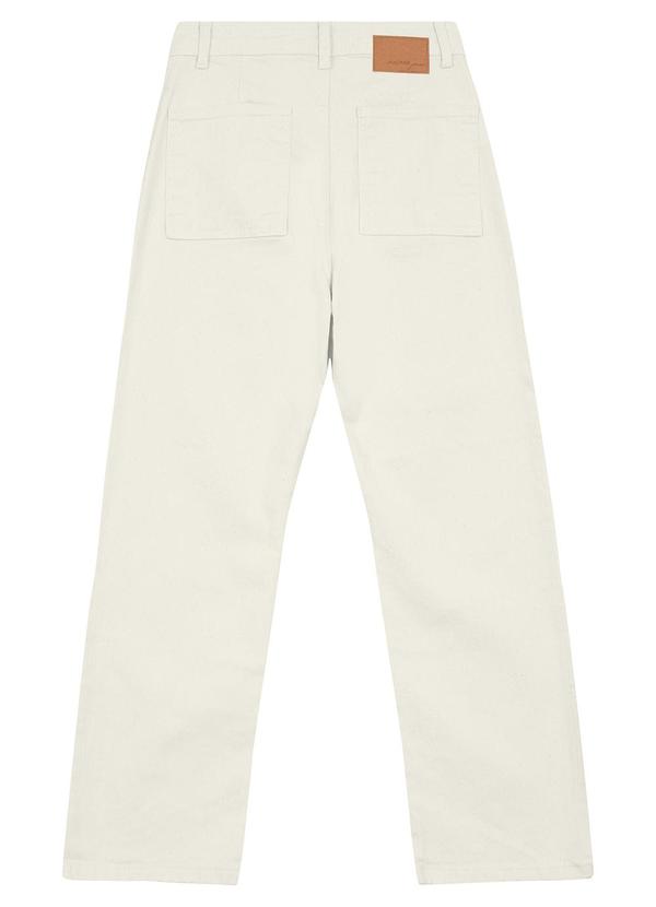 Malwee - Bermuda Tradicional em Sarja Stretch Plus Off Whi 7