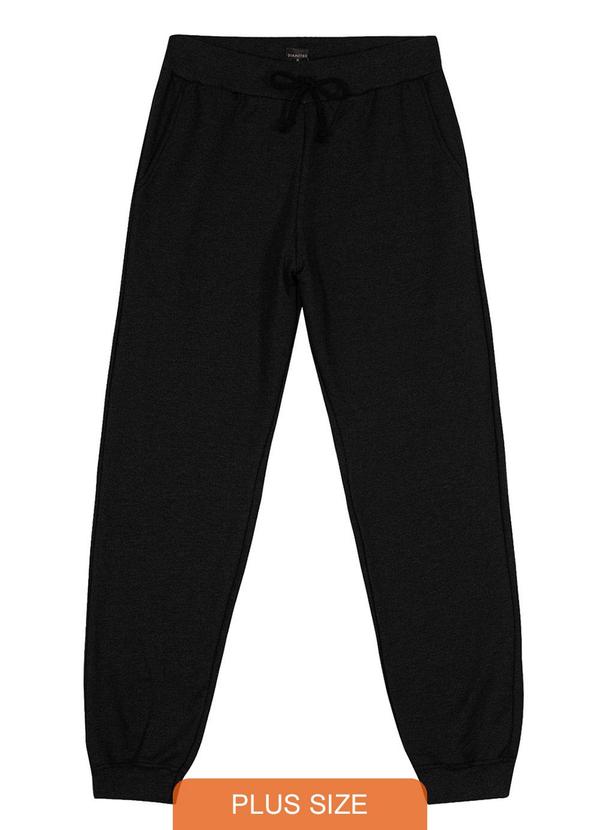 Diametro - Calça Moletom Masculina Preto