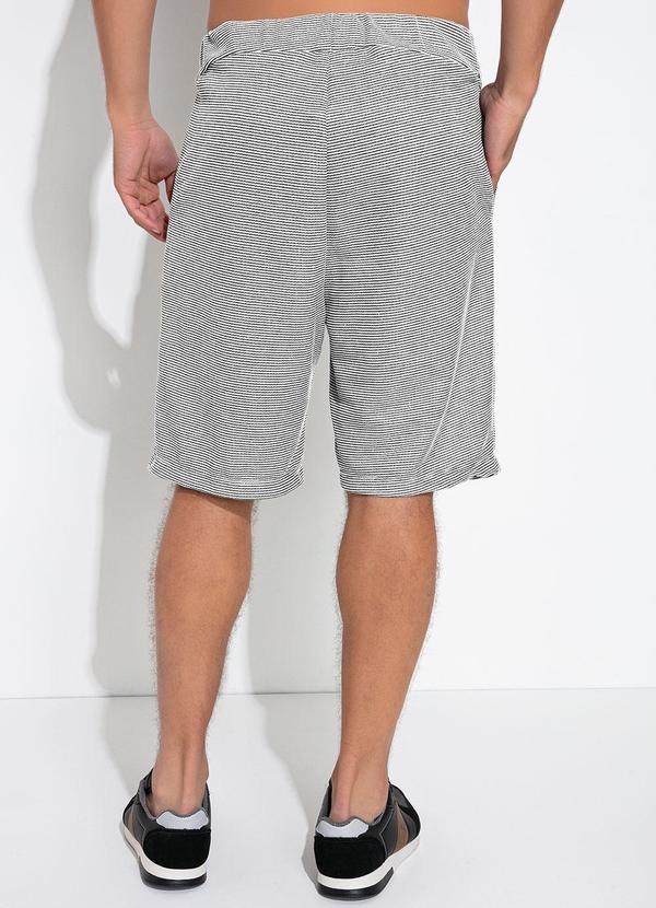 Moda Pop - Short Cinza Claro em Moletom 2