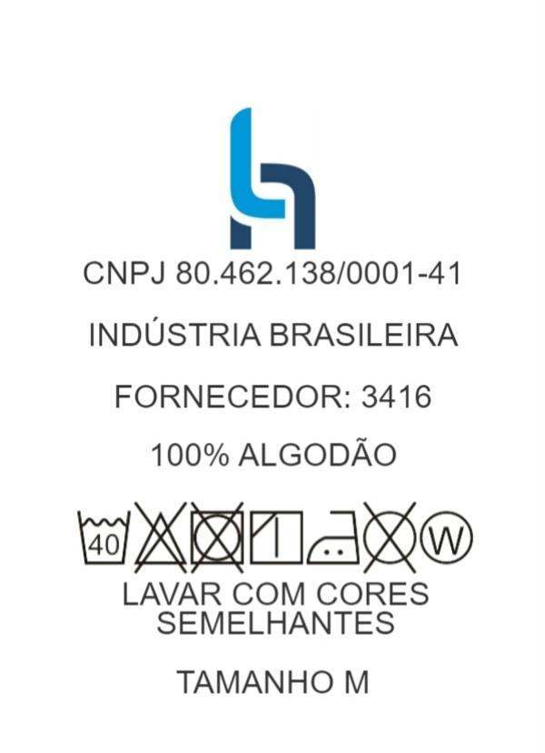 Moda Pop - Short com Detalhes de Estrela Preto e Branco 3