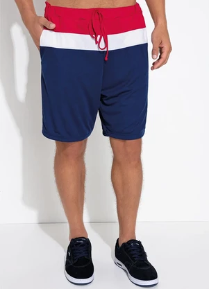 Moda Pop - Short Vermelho em Malha - MODA POP