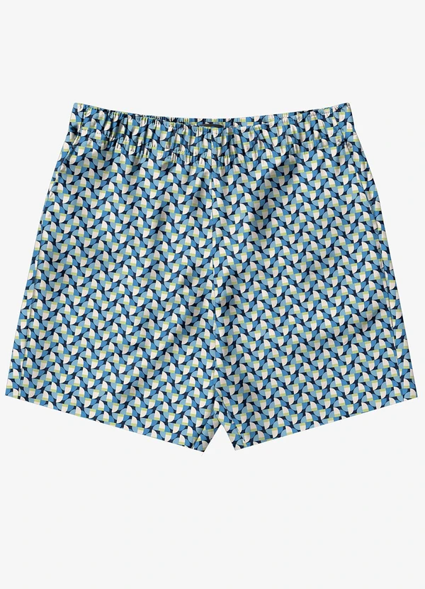Diametro - Shorts Masculino Microfibra Azul 3