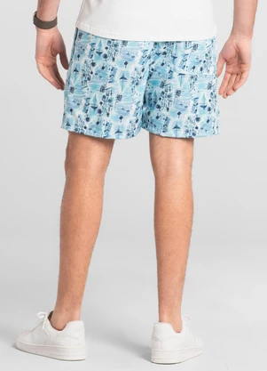 The Philippines - Shorts Masculino Microfibra Branco - THE PHILIPPINES