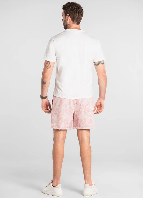 The Philippines - Shorts Masculino Microfibra The Philippines Rosa 4