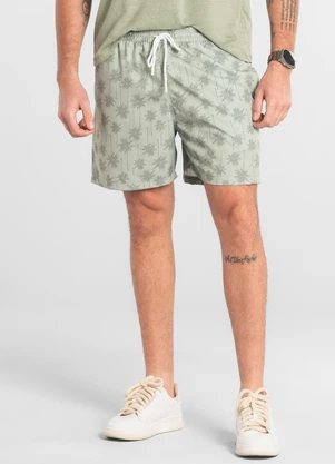 The Philippines - Shorts Masculino Microfibra Verde - THE PHILIPPINES