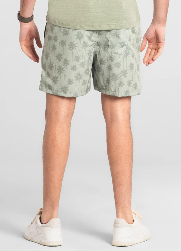 The Philippines - Shorts Masculino Microfibra Verde 2