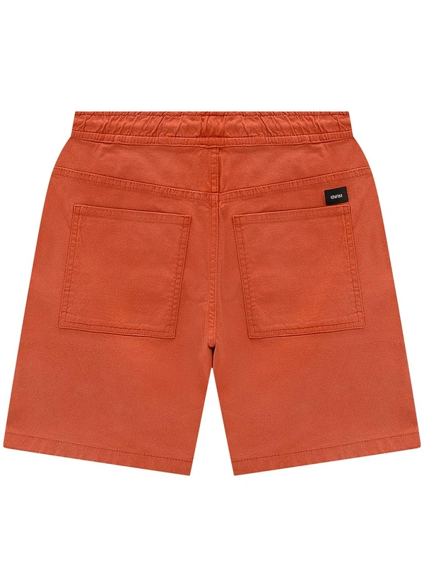 Enfim - Shorts Terracota Jogger em Sarja Masculino 2