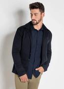 BLAZER (PRETO) COM ABERTURA EM BOTES