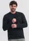 Exco - Blusão em Moletom Peluciado Preto - variação: Preto