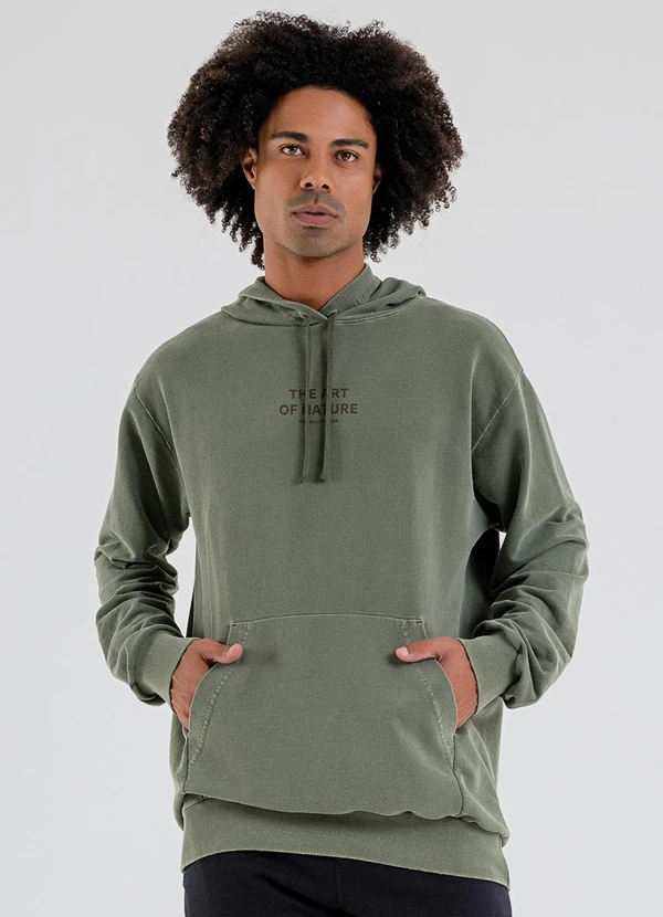 The Philippines - Blusão em Moletom Verde