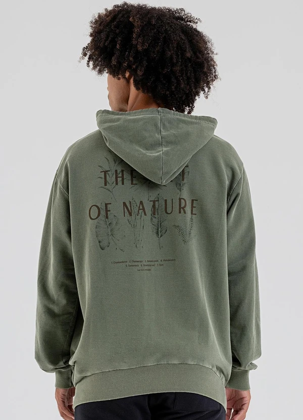 The Philippines - Blusão em Moletom Verde 2