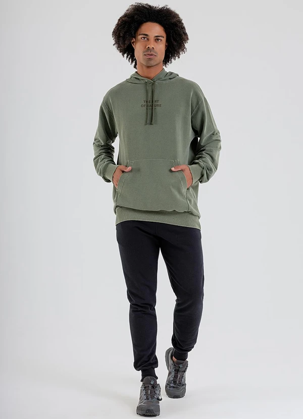 The Philippines - Blusão em Moletom Verde 3