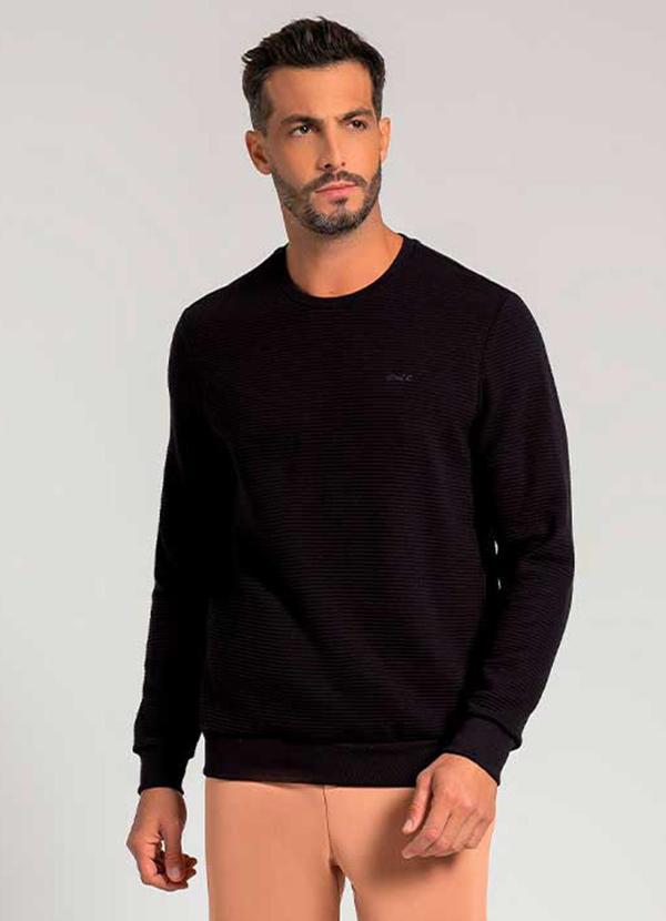 Exco - Blusão Masculino Adulto Bordado Preto 1