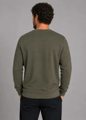 Diametro - Blusão Masculino Básico Verde - DIAMETRO
