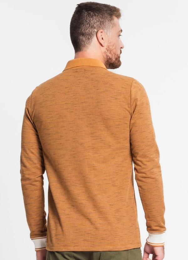 Diametro - Blusão Masculino em Moletinho Marrom 2