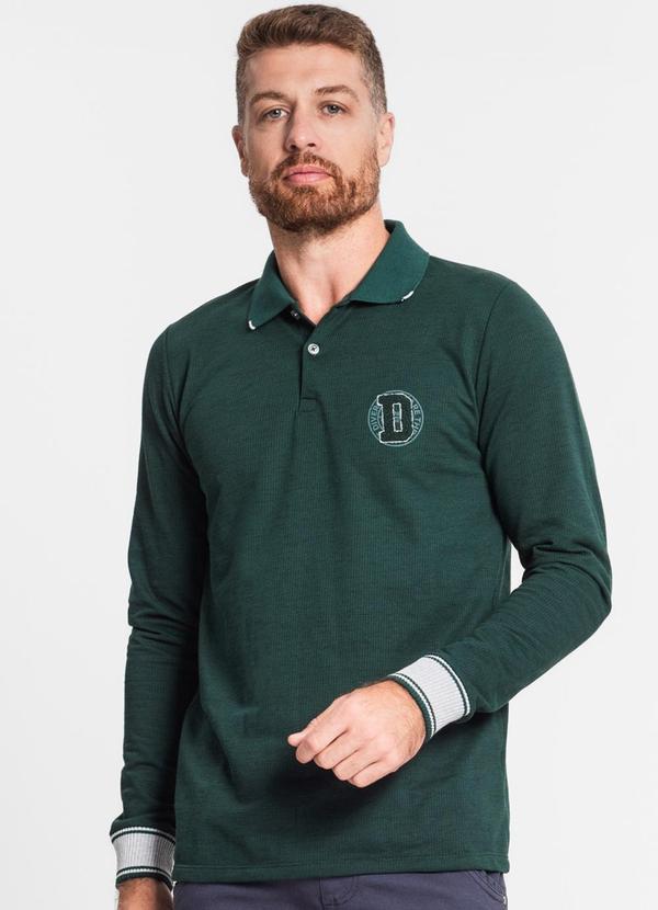 Diametro - Blusão Masculino em Moletinho Verde