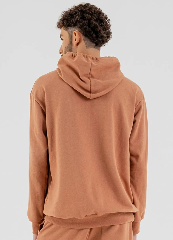 The Philippines - Blusão Masculino em Moletom Marrom 2