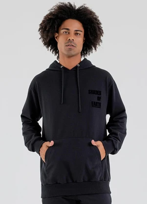 The Philippines - Blusão Masculino em Moletom Preto - THE PHILIPPINES