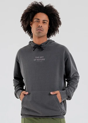 The Philippines - Blusão Masculino em Moletom Preto - THE PHILIPPINES