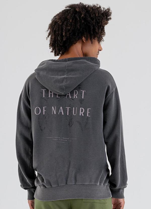 The Philippines - Blusão Masculino em Moletom Preto 2