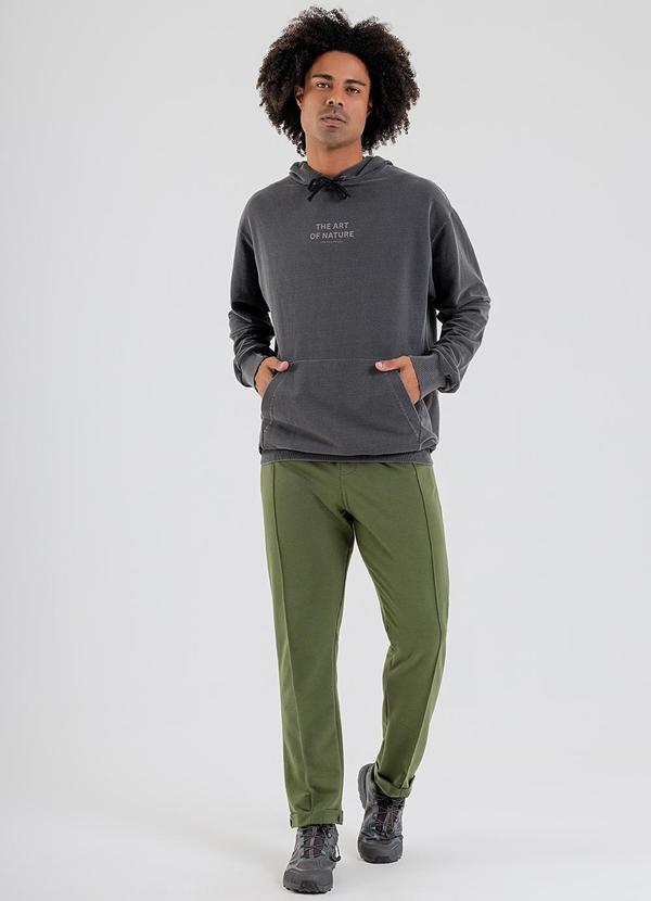 The Philippines - Blusão Masculino em Moletom Preto 1