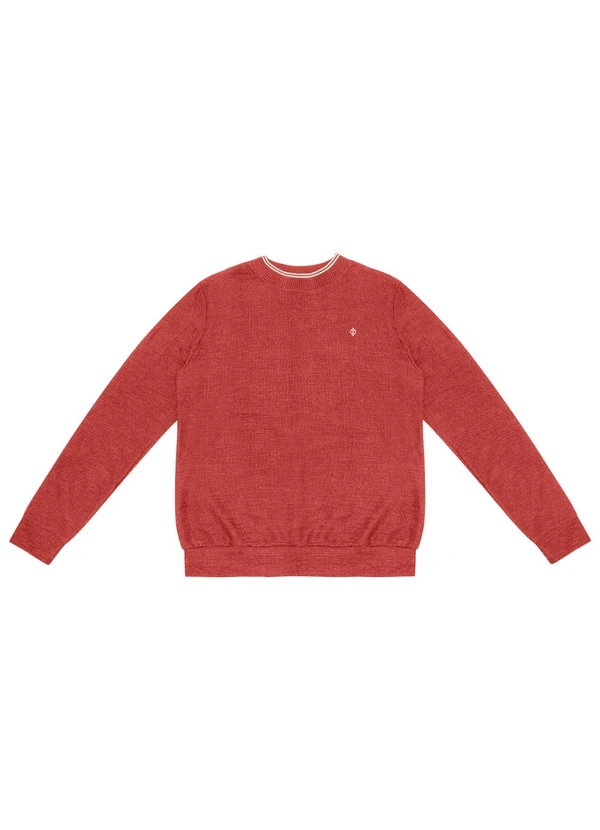 Diametro - Blusão Masculino Maquinetado Marrom