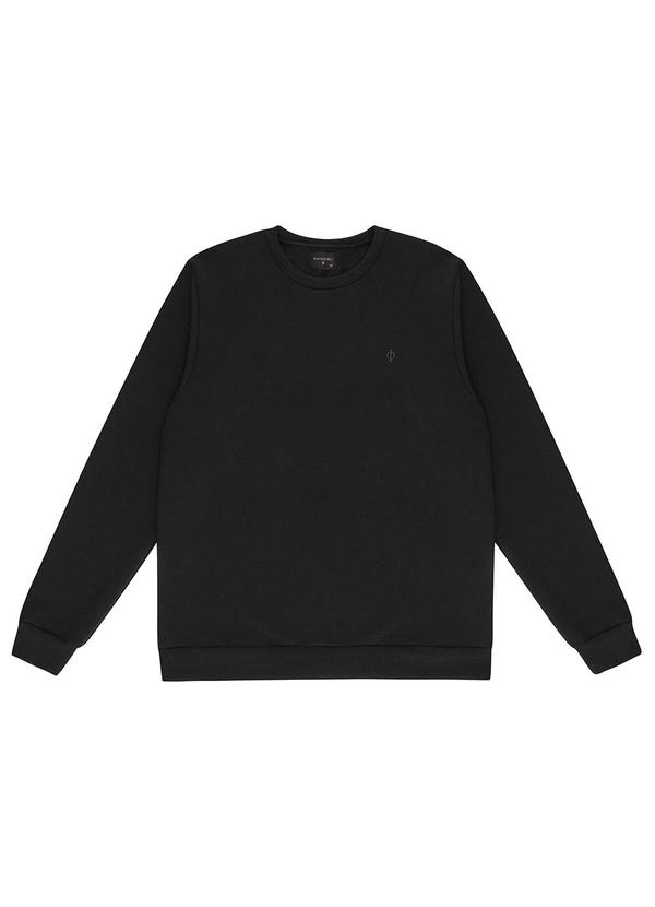 Diametro - Blusão Masculino Moletom Básico Preto