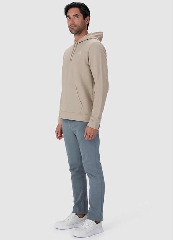 Malwee - Blusão Masculino Mountain em Moletom Bege 3