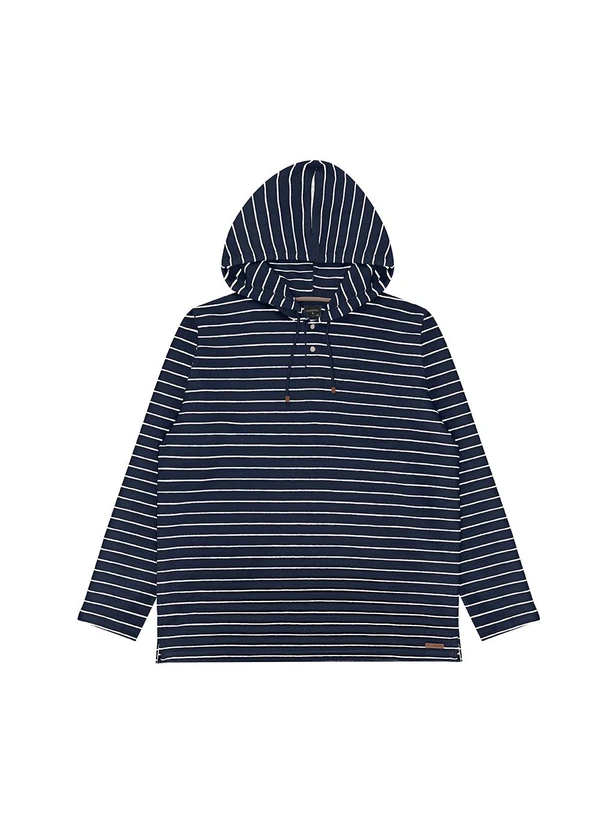 Diametro - Blusão Masculino Plus Size Moletinho Azul