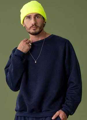 The Philippines - Blusão Matelassê Masculino  Azul - THE PHILIPPINES