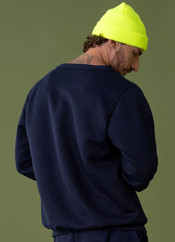 The Philippines - Blusão Matelassê Masculino  Azul 2