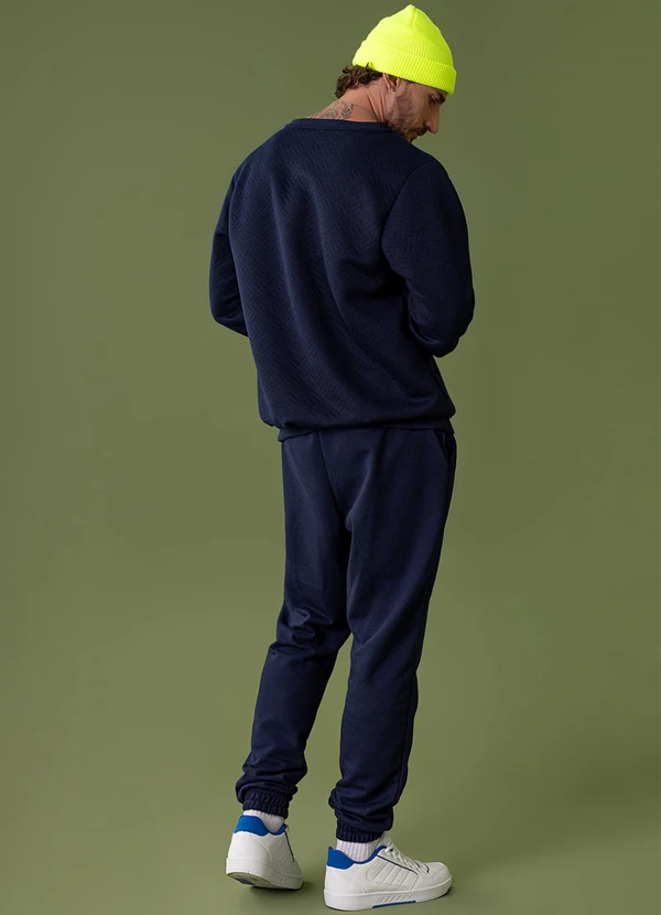 The Philippines - Blusão Matelassê Masculino  Azul 4