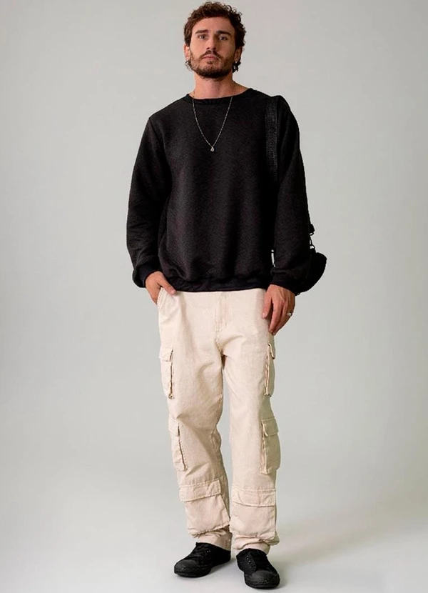 The Philippines - Blusão Matelassê Masculino  Preto 3