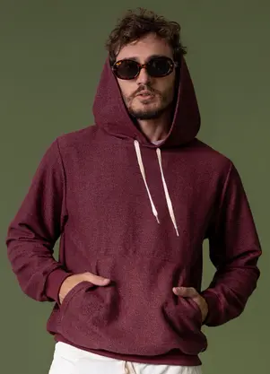 The Philippines - Blusão Moletom Masculino  Vermelho - THE PHILIPPINES