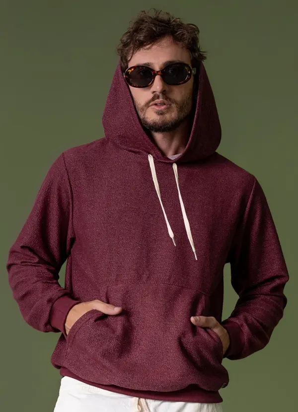 The Philippines - Blusão Moletom Masculino  Vermelho