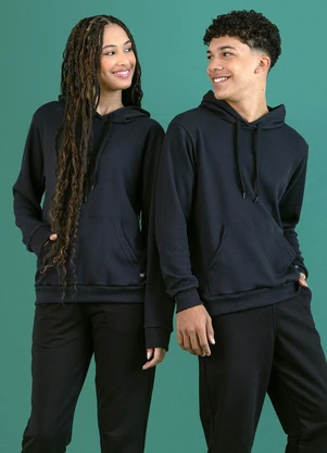 Soft Bonni - Blusão Teen Preto - SOFT BONNI