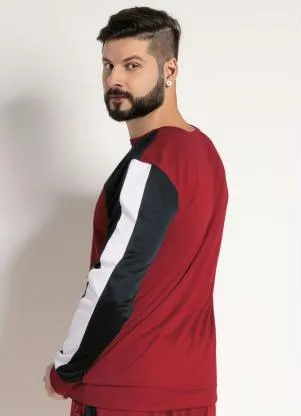 Moda Pop - Casaco Tricolor com Recortes - MODA POP