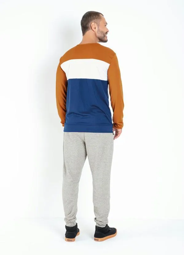 Moda Pop - Casaco Tricolor com Recortes 4