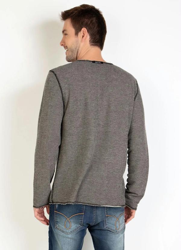 Outlet - Casaco Verde Dupla Face com Estampa Alto Relevo 4