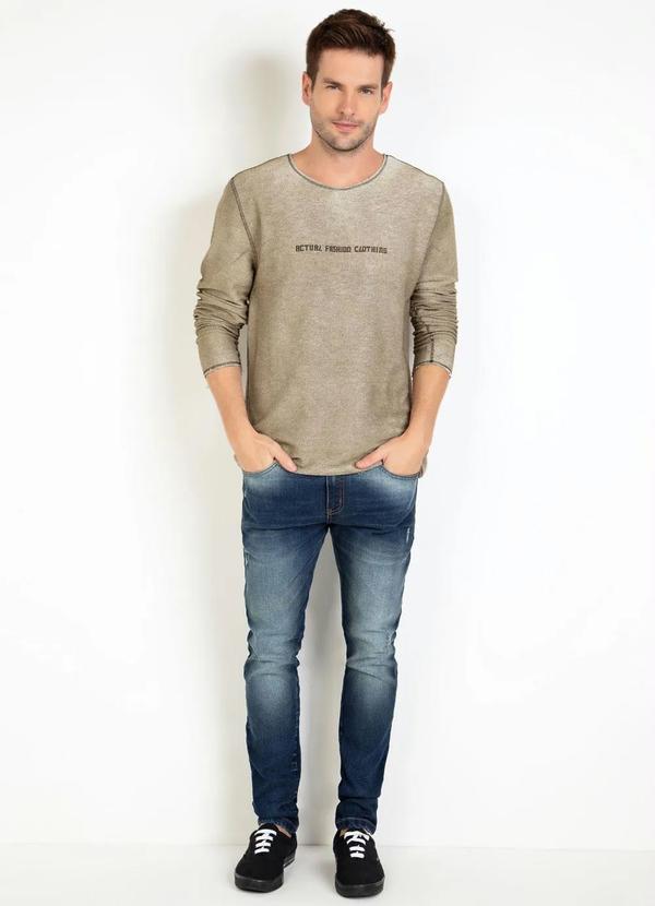 Outlet - Casaco Verde Dupla Face com Estampa Alto Relevo 5