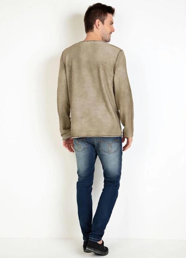 Outlet - Casaco Verde Dupla Face com Estampa Alto Relevo 7